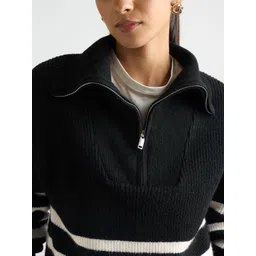 FEMMELLA Women Striped Pullover image 2
