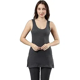 femmora Comfortable Fit Sleeveless Thermal Top, Warm and Soft Cotton Fabric, for Women, Pack of 1-picture-16