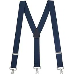 Men's Suspenders with 3 Strong Clips Adjustable Y-Back Hook Braces for Trousers-image-40