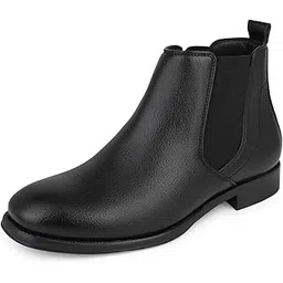 fentacia Men Italian Chelsea Boots | Soft Cushioned Insole, Slip-Resistance, Dynamic Feet Support& Arch Support|Slip-On Boots-picture-12