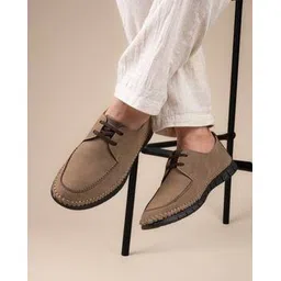 fentacia Men Slip-On Loafers with Stitch Detail-picture-35