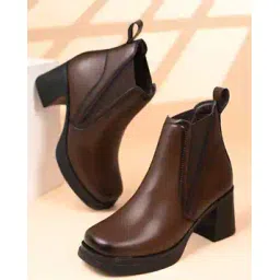 fentacia Women Ankle-Length Boots with Synthetic Upper-picture-33