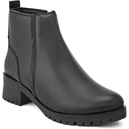 fentacia Womens Side Zip Chelsea Boots-picture-11