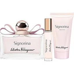 Ferragamo Signorina Spring Set (Eau de Parfum 100ml + 10ml + Body Lotion 50ml)-picture-42