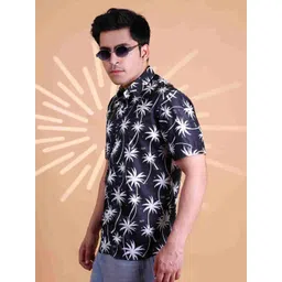 Fesner Men Comfort Opaque Printed Casual Shirt-picture-36