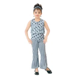 Fessist Girls Printed Top with Palazzos-picture-20