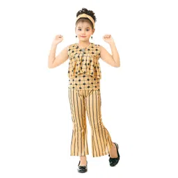 Fessist Girls Printed Top with Palazzos-picture-38