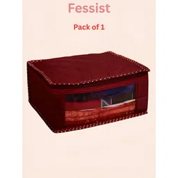 Fessist Maroon Quilted Suit Organiser-picture-36