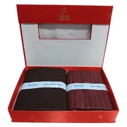 fetiya Shirt & Trouser Fabric in Box Packing (Shirt-2.35 m, Pant-1.25 m) image 3