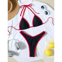 feuty Quick-Dry Halter Neck Swim Bikini Set-picture-33