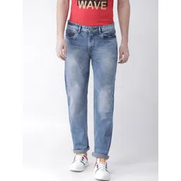 FEVER Men Blue Straight Fit Mid-Rise Clean Look Jeans-picture-24