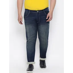 FEVER Men Navy Blue Slim Fit Mid-Rise Clean Look Stretchable Jeans-image-27