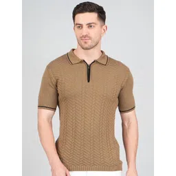 FEVERFEW Men Polo Collar T-shirt-picture-12