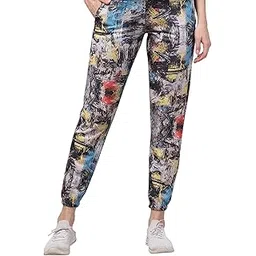 fflirtygo Cotton Printed Joggers/Track Pant/Pajama–100% Export Quality Soft Cotton Night Wear/Pocket Pyjama for Women image 1