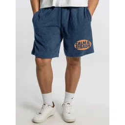 FFLIRTYGO Men Typography Printed Plus Size Cotton Running Sports Shorts-picture-34