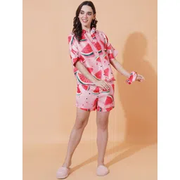 FFLIRTYGO Women Printed Night suit image 2