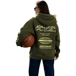 fflirtygo Women’s Fleece Printed Hoodies | Stylish Winter Sweatshirt for Women | Regular Fit Hoodies with Kangaroo Pocket | Sizes from S to 6XL-picture-30