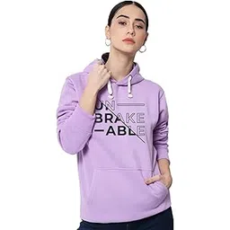 fflirtygo Womens Fleece Sweatshirt Hoodie Printed-picture-28
