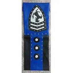 FH Leatherette Bike Seat Cover White & Blue for Hero Splendor Plus-picture-26