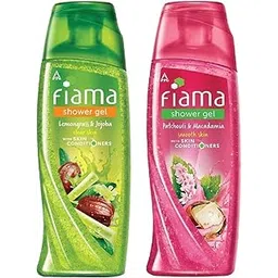 Fiama Shower Gel Patchouli & Macadamia And Lemongrass And Jojoba Body Wash With Skin Conditioners, 250 Ml Bottle (Pack Of 2)-picture-13