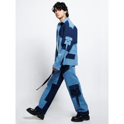 FIBONACCI Men Relaxed Straight Fit Trousers-picture-32