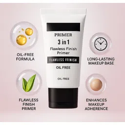 fidah 3-in-1 Oil-Free Long-Lasting Primer – Primes, Protects & Hydrates Primer - 30 ml-picture-26