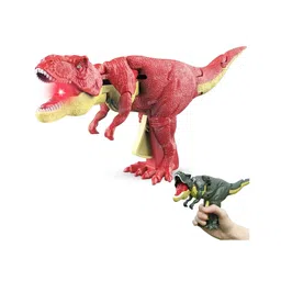 Fiddlerz Dinosaur Toy Innovative Telescoping & Swinging Features Realistic Design with Engaging Sound Effects & Lights - Multi color-image-4