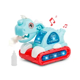 Fiddlerz Spray Walking Dinosaur Toy with Light and Sound - Blue-image-6