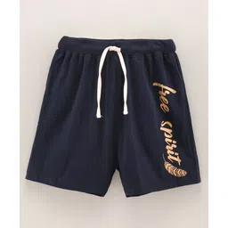 Fido Knee Length Printed Shorts Print - Blue-picture-25