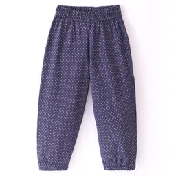 Fido Single Jersey Knit Full Length Legging With Floral Print - Navy Blue-picture-23