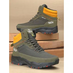 Field Care Men Hills Comfort Adventure Waterproof Padded Biker Snow Boots-picture-21