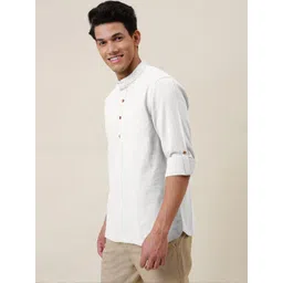 Fifth U Men White Kurta-picture-18