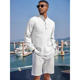 Fifth U Men White Kurta image 1