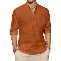fifth u Men's Kurta || Chinese Collar Long Sleeves || Straight Hip Length Kurtas || Short Kurta for Men || for Festival || Function || Occasion Wear Fancy Kurta for || Best Gifts for Mens-picture-28