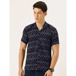 FIFTY TWO Geometric Printed Casual Shirt-picture-19
