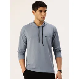 FIFTY TWO Self Checked Hooded Dri-Fit Training T-shirt-picture-14