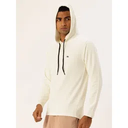 FIFTY TWO Self Design Hooded Dri-Fit Training T-shirt image 3