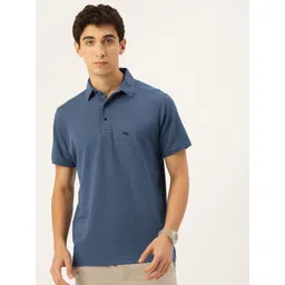 FIFTY TWO Self Design Polo Collar Dri-FIT Training or Gym Sports T-shirt-picture-23