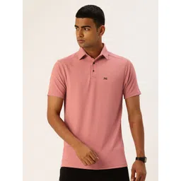 FIFTY TWO Self-Design Polo Collar Dri-FIT Training T-shirt-picture-24