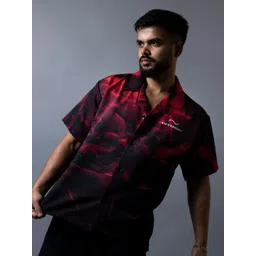 FiftyEight Men Abstract Printed Casual Shirt-picture-2