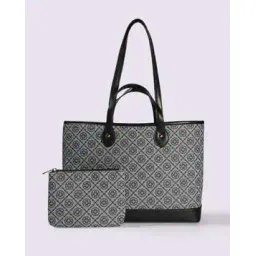 fig Women Geometric Print Tote Bag-picture-50