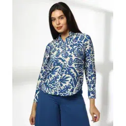 fig Women Printed Relaxed Fit Shirt-picture-40