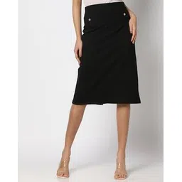 fig Women Relaxed Fit Pencil Skirt-picture-35