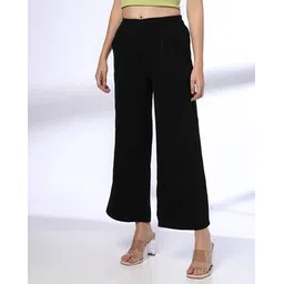 fig Women Wide-Leg Pleated Pants-picture-12