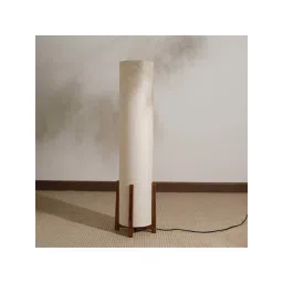 FIG Living Off-White Gauze Cotton Four Finger Floor Lamp image 2