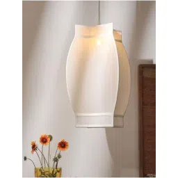 FIG Living Off-White Spandex Arc Pendant Lamp-picture-26