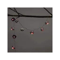 FIG Living Purple Paper Lush Bloom String Lights-picture-33