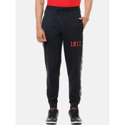 FILA Men Navy Blue Solid Joggers-picture-18