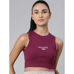 FILA Round Neck Tank Crop Top-picture-21