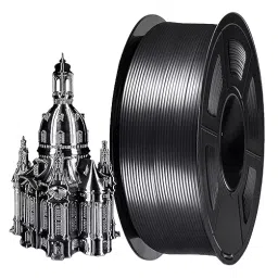 FiLAMONT 3D Printer Filament Pla Silk 1.75 mm Diameter, Silk Black-picture-8
